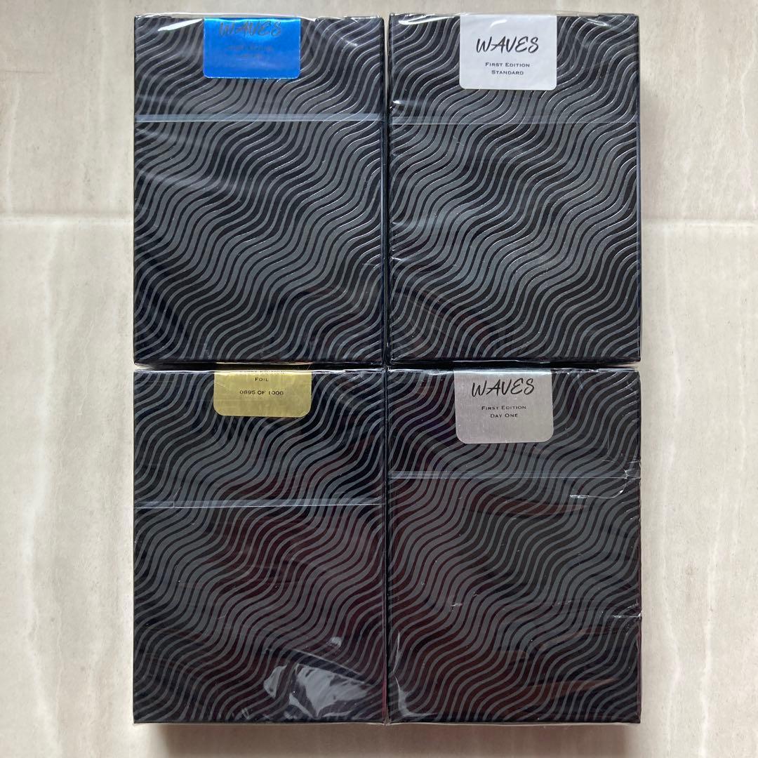 トランプ WAVES Playing Cards 1st Edition set