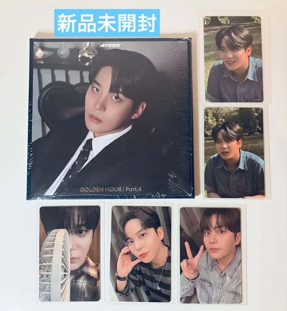 新品未開封】ジョンホ ATEEZ ゴルアワ4 デジパ +トレカ セット まとめ