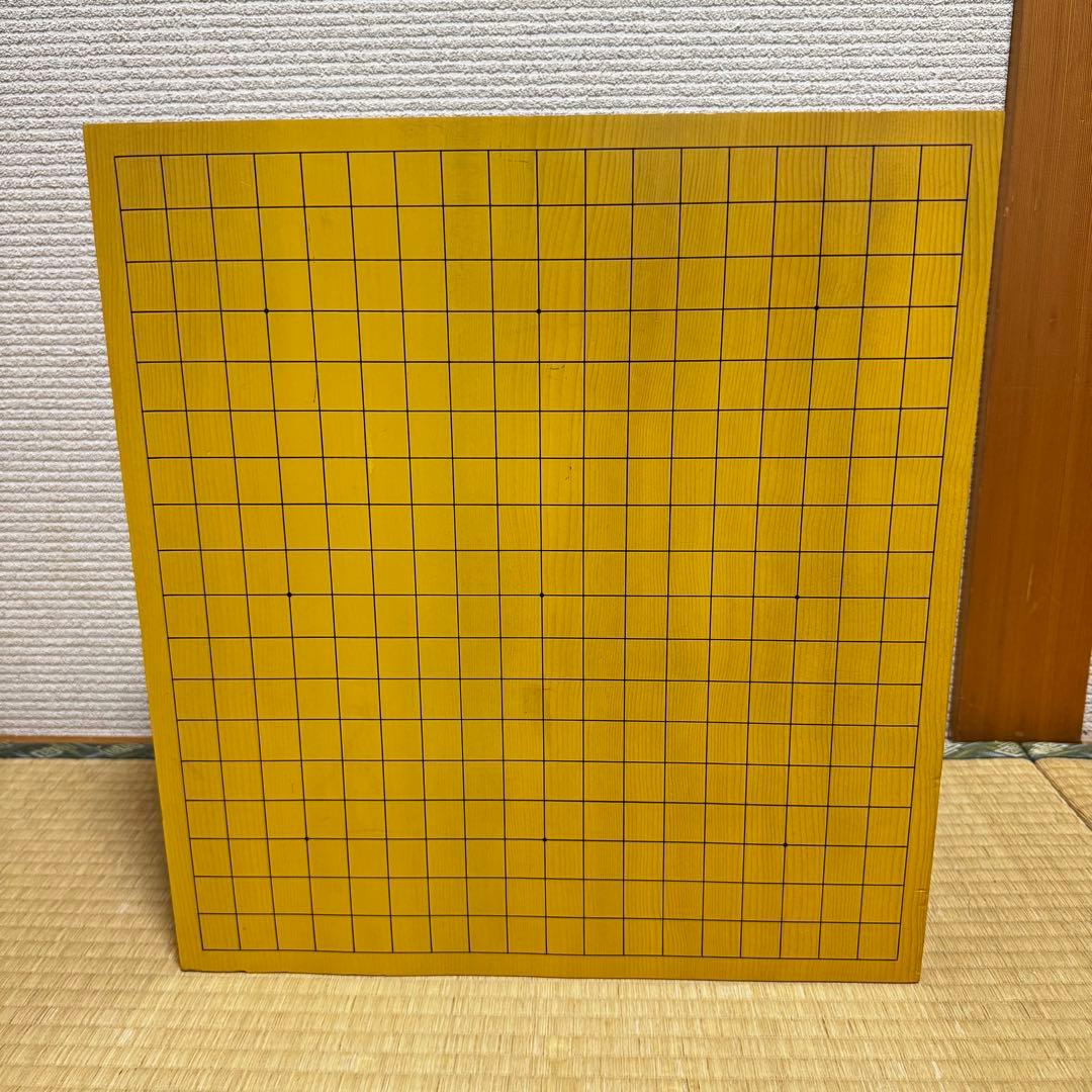 高級　本格派　囲碁盤　碁笥　碁石　脚付き　ヘソ有　新榧　柾目　蛤碁石　那智黒石