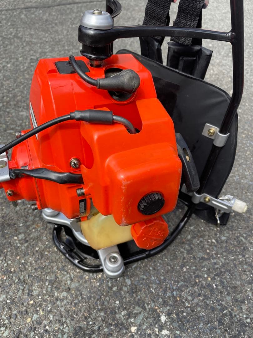 本格プロ仕様‼️完全整備‼️共立 RMB343Dエンジン刈払機 背負式 大排気量‼️