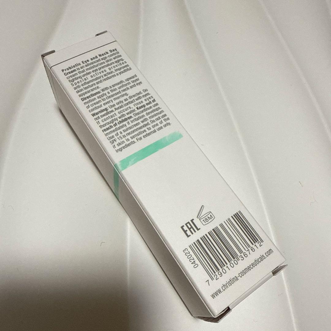 アイケア UNSTRESS PROBIOTIC EYE & NECK CREAM