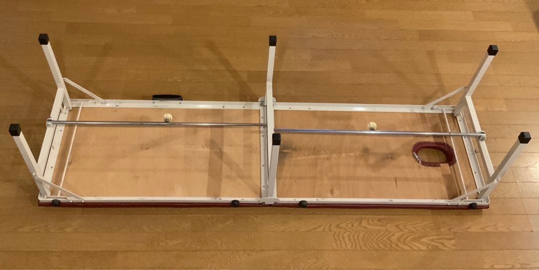 折りたたみ式施術ベッド　ヘッドなど小物2点付き