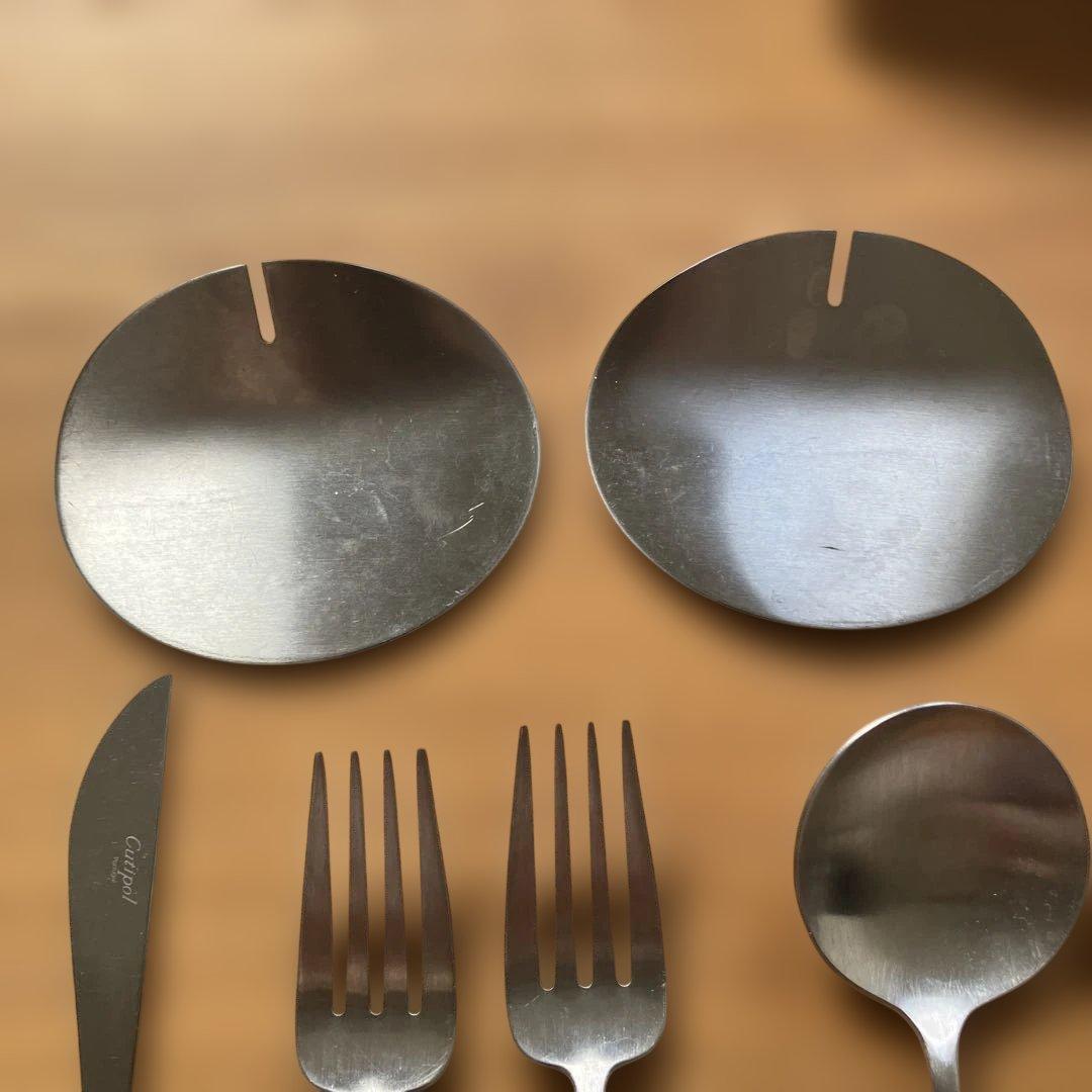 クチポール　ムーンマット　カトラリーセット