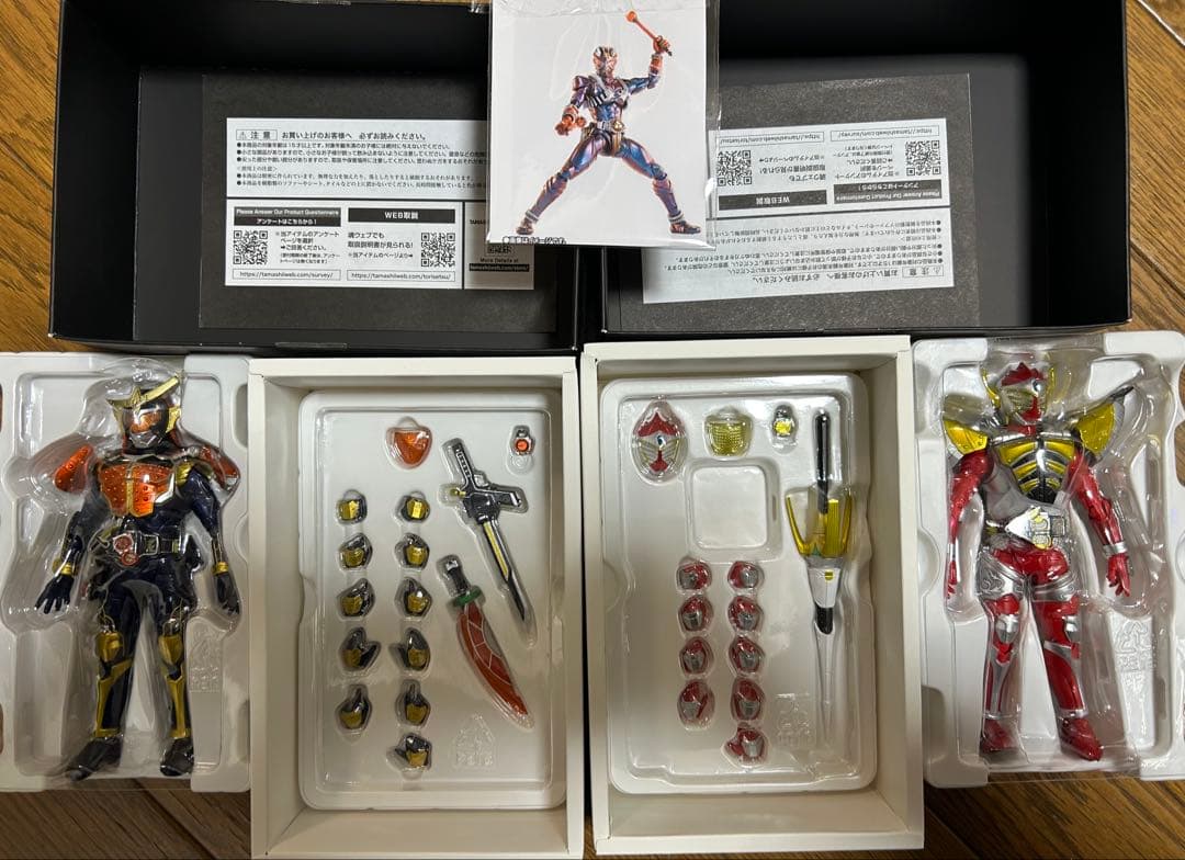 S.H.F真骨彫製法 仮面ライダー鎧武 響鬼　カブトライダーフォーム　10th