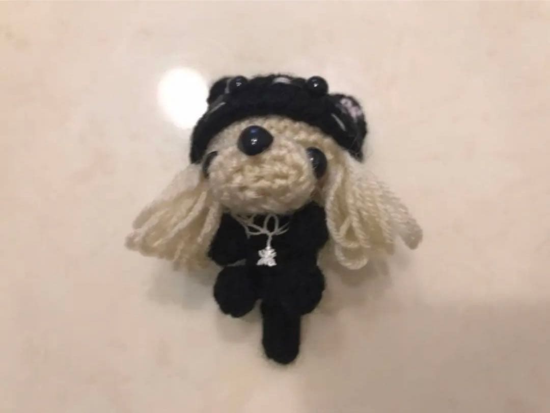 編みぐるみ♡ハロウィンバージョン♡トイプードル♡トイプー♡黒猫♡プレゼントにも♡
