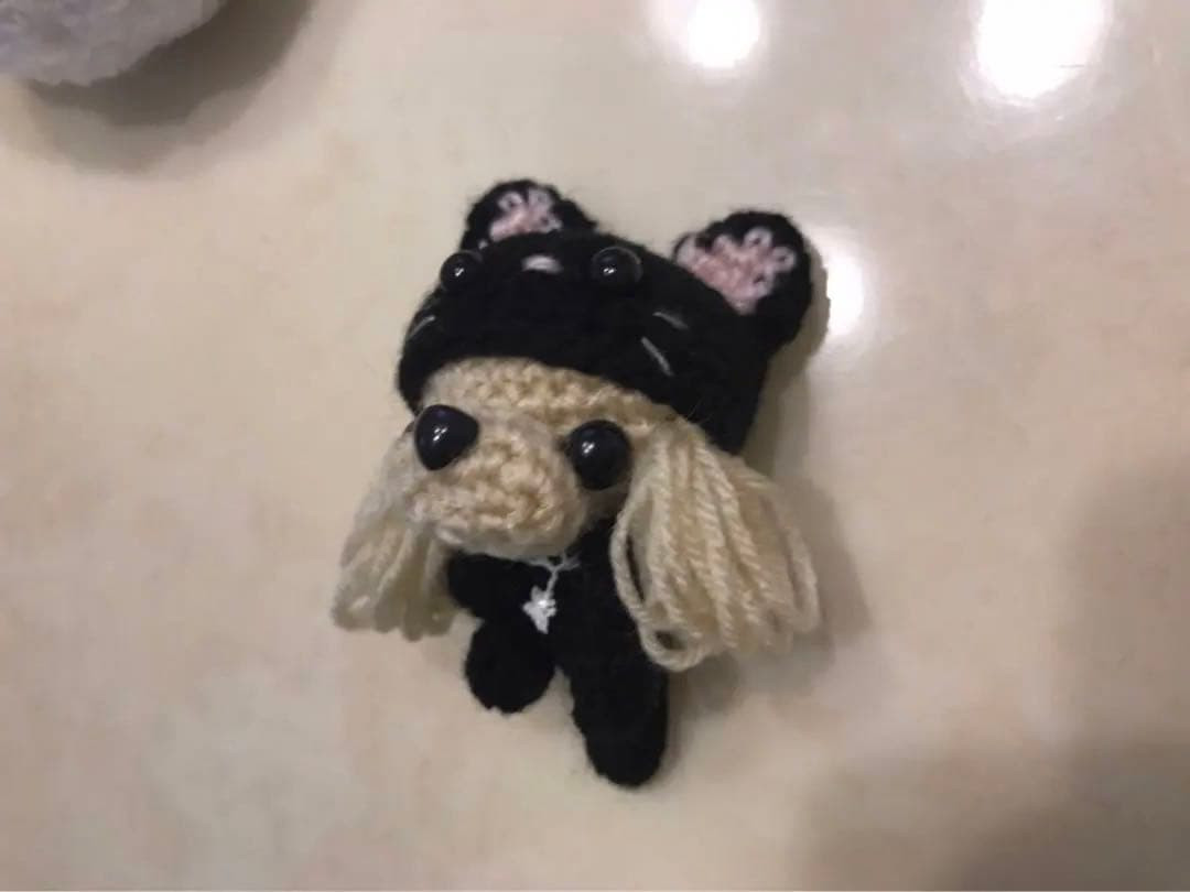 編みぐるみ♡ハロウィンバージョン♡トイプードル♡トイプー♡黒猫♡プレゼントにも♡