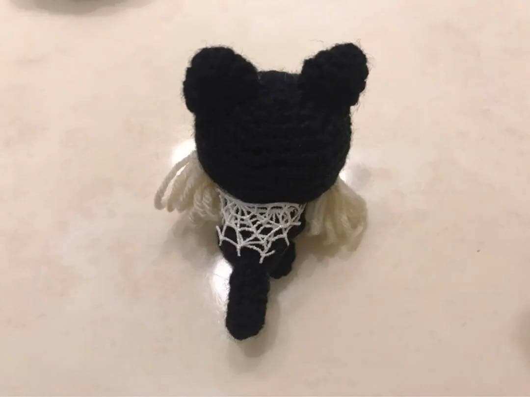 編みぐるみ♡ハロウィンバージョン♡トイプードル♡トイプー♡黒猫♡プレゼントにも♡