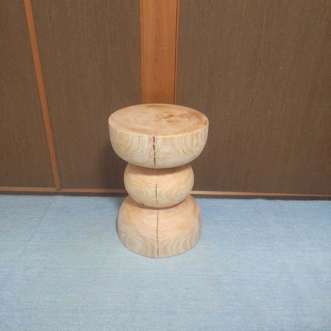 hasuさん専用檜丸太椅子 スツール