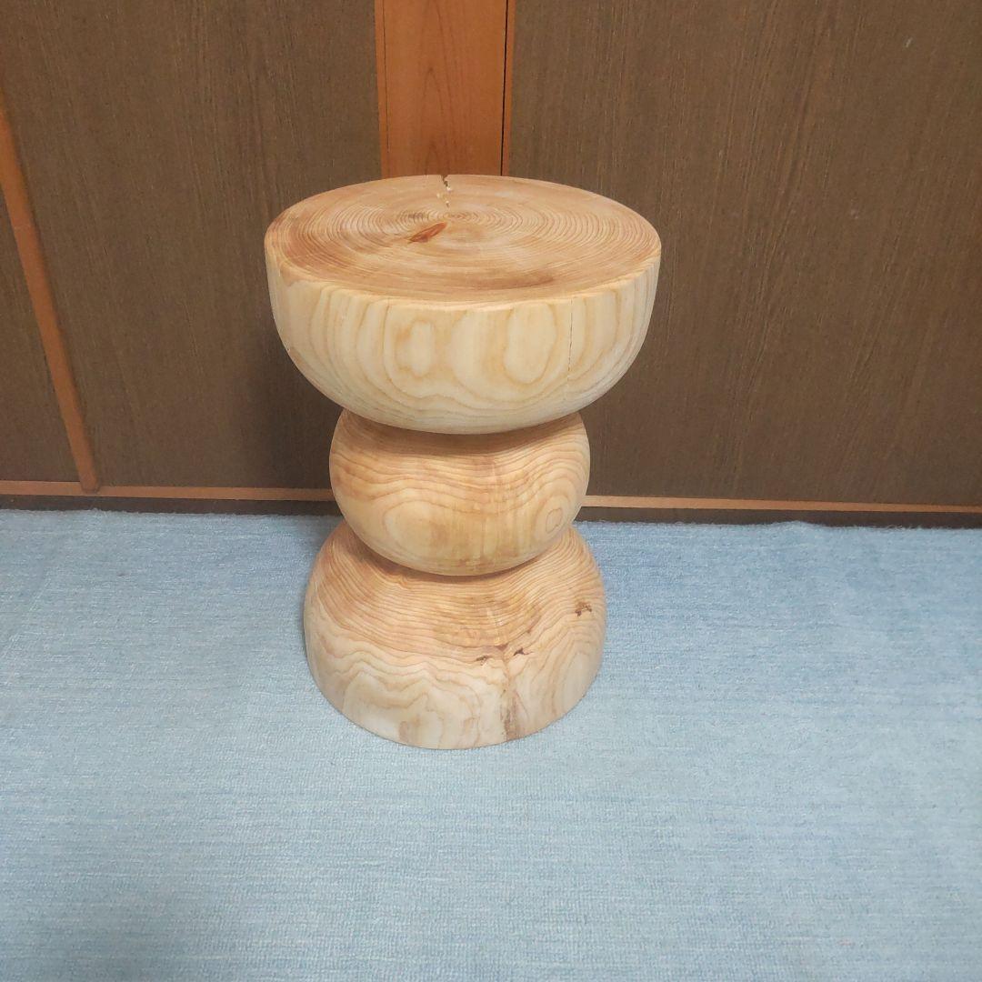 hasuさん専用檜丸太椅子 スツール