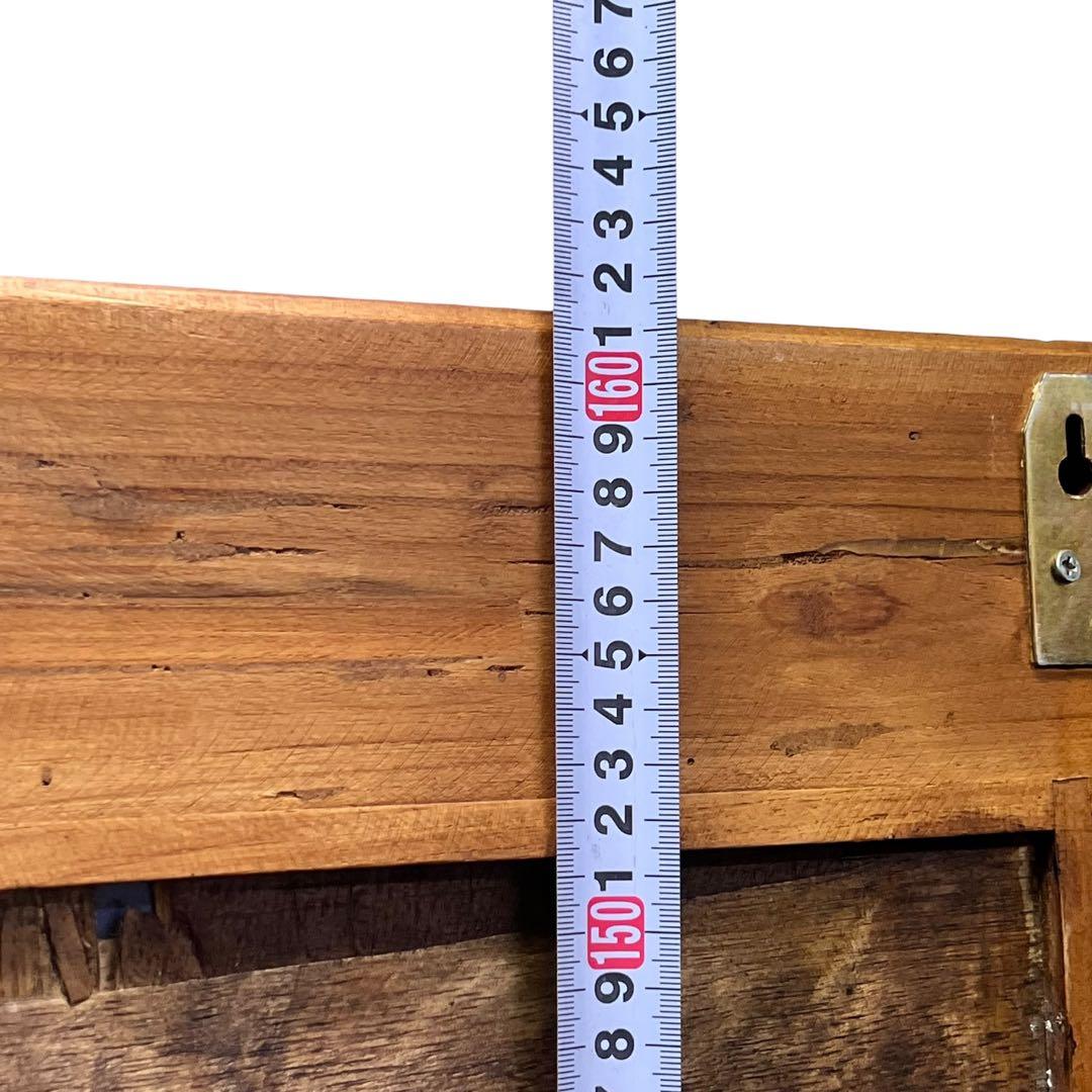 KAJA カジャ チーク古材 ミラー 鏡 幅約60cm 高さ約160cm