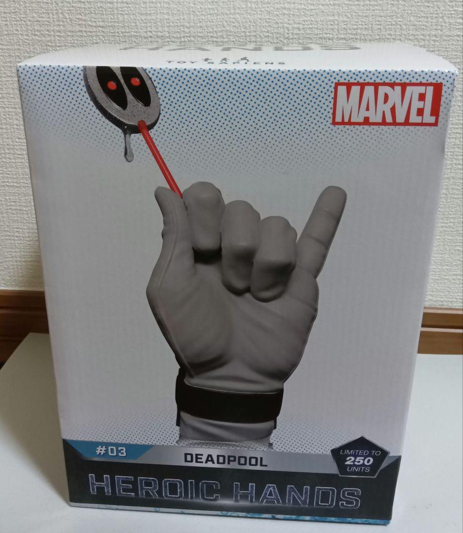 マーベル 1/1スケール ヒロイックハンド デッドプール フィギュア