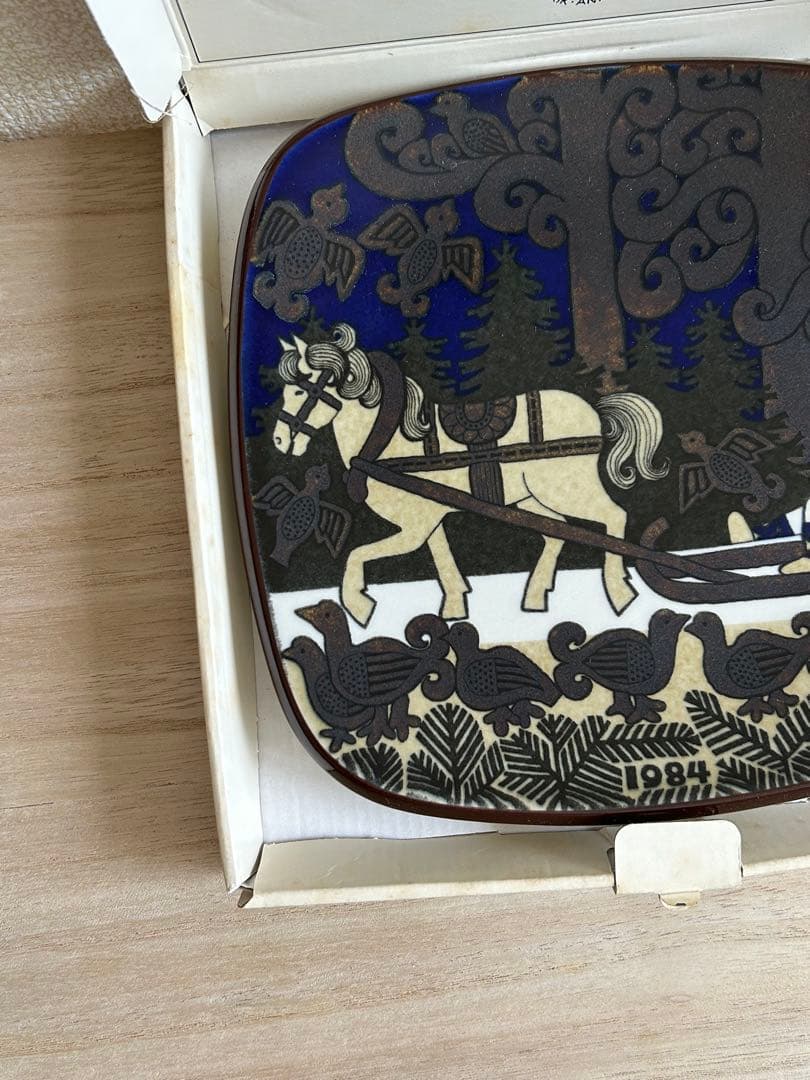 ARABIA アラビア　Kalevala カレワラ　1984年（箱付き）