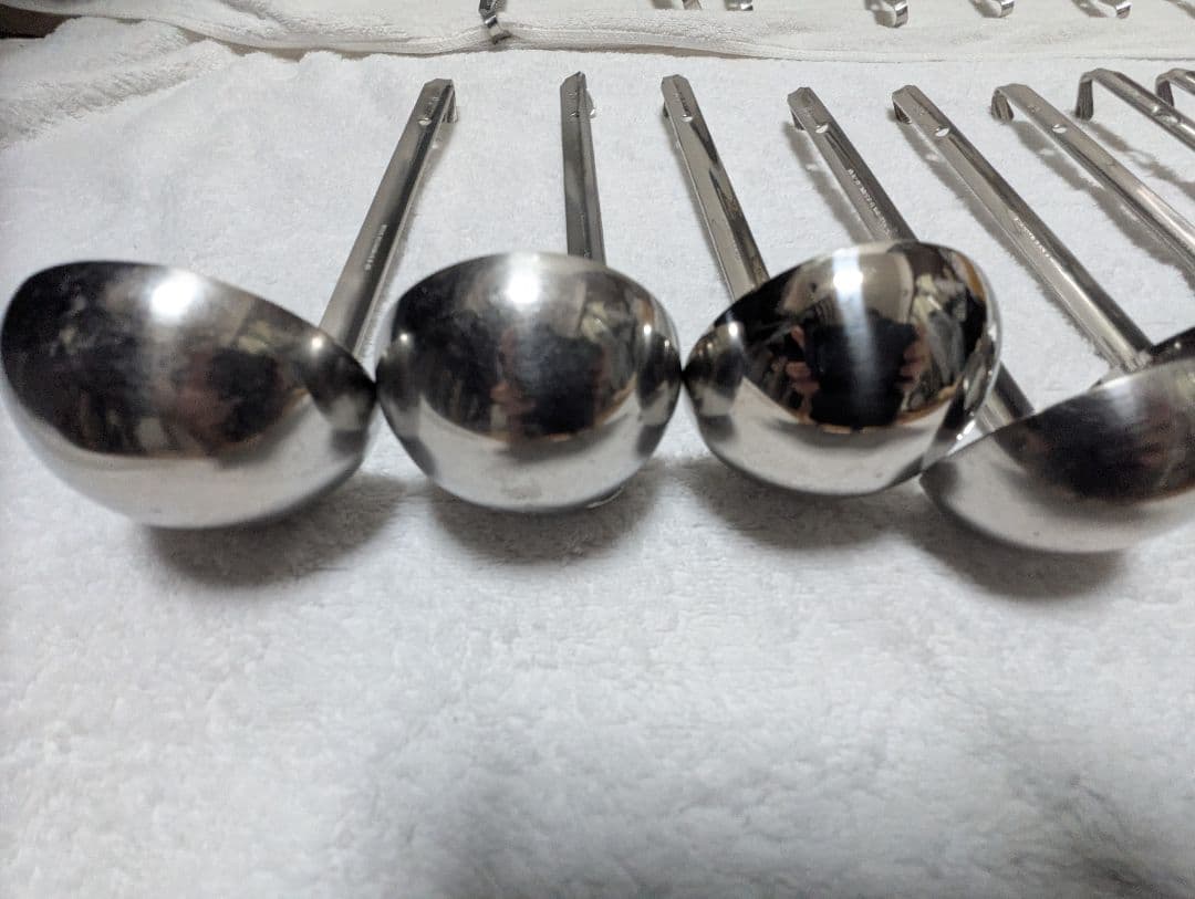 レードル　まとめ　17本　ステンレス製 調理器具　業務用　厨房 洗浄済　⑨