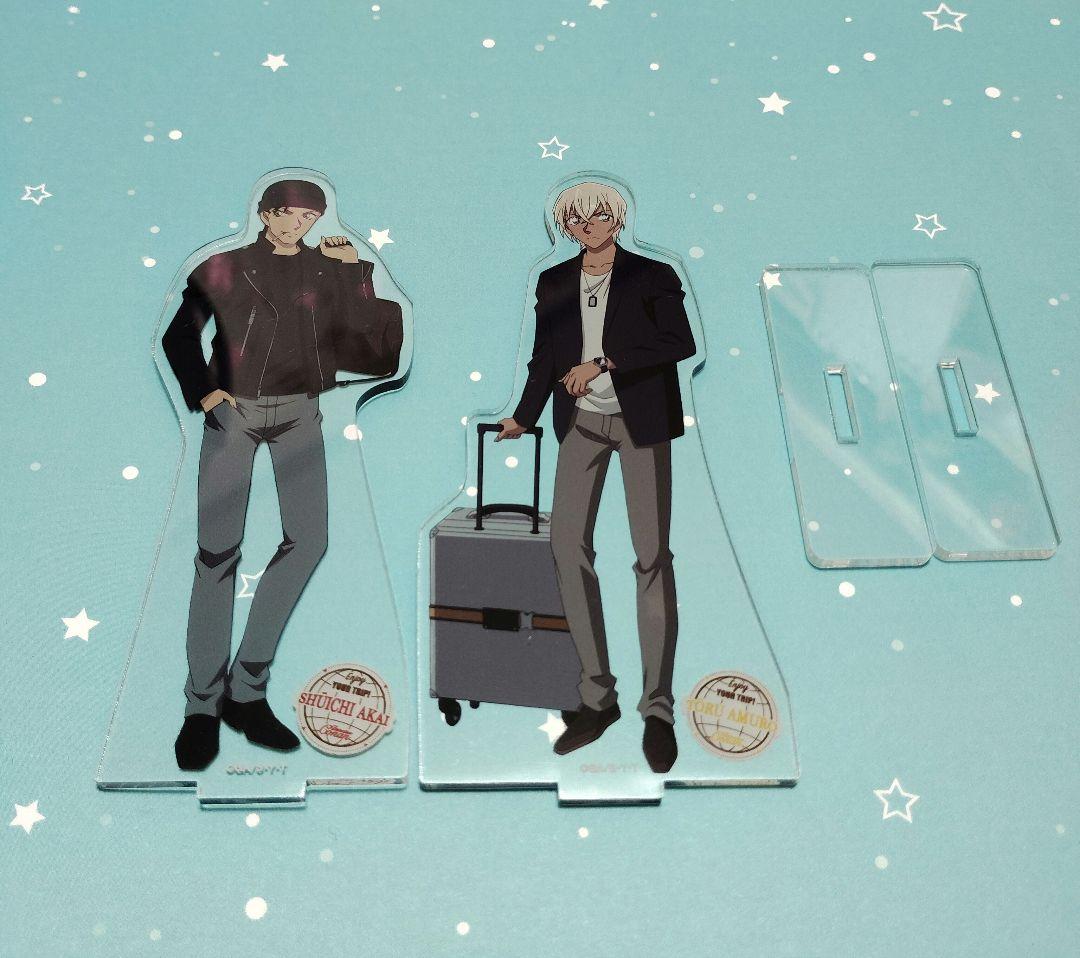 名探偵コナン アクリルスタンド トラベル ver 安室透 赤井秀一 - メルカリ