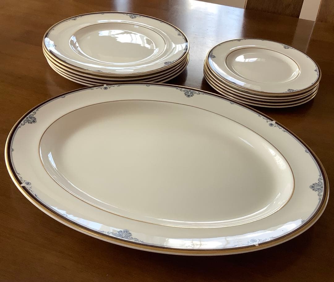 ロイヤルドルトン　プリンストン　プレートセット　英国製