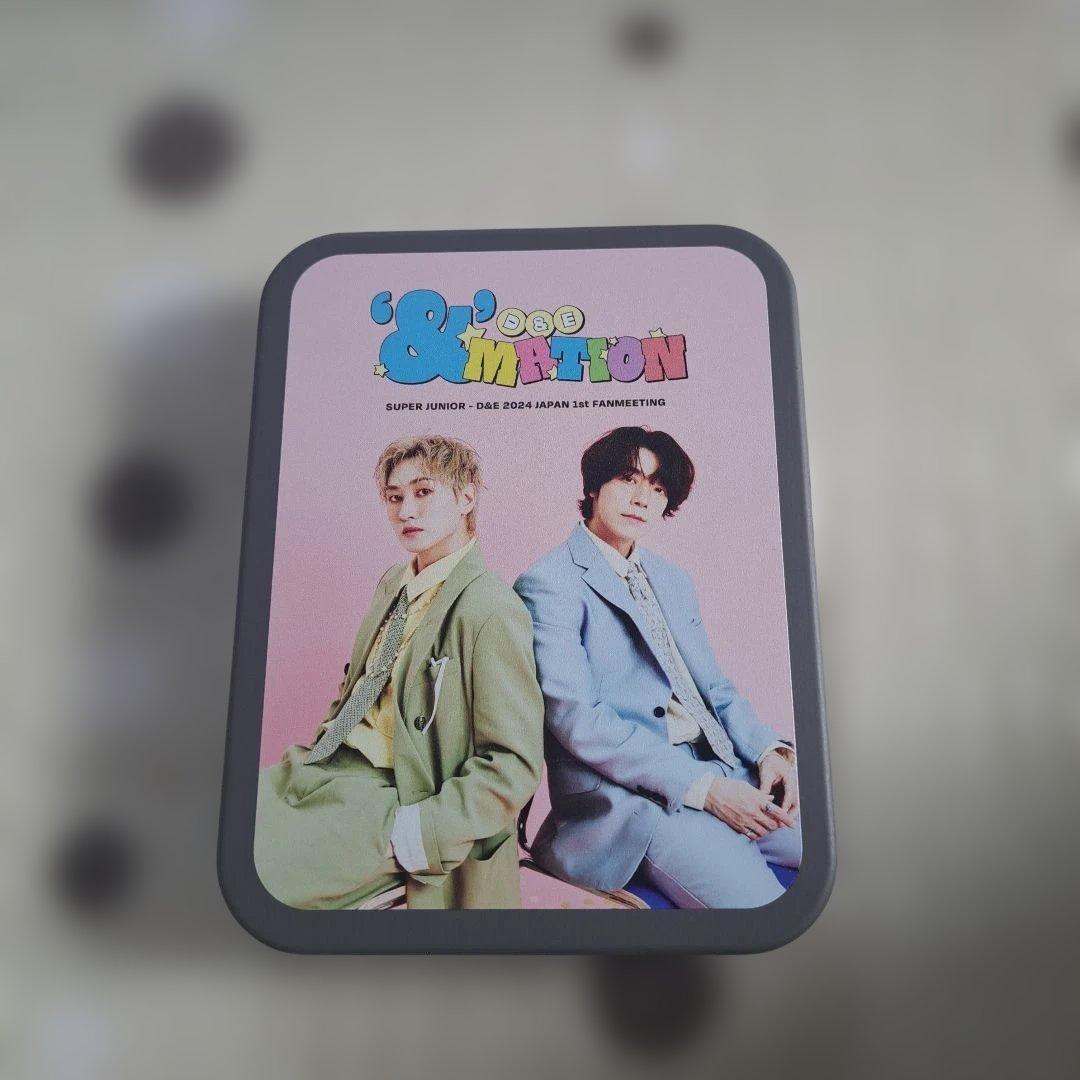 SUPER JUNIOR D&E 缶 ドンヘ ウニョク &MNTION 日本限定 - メルカリ