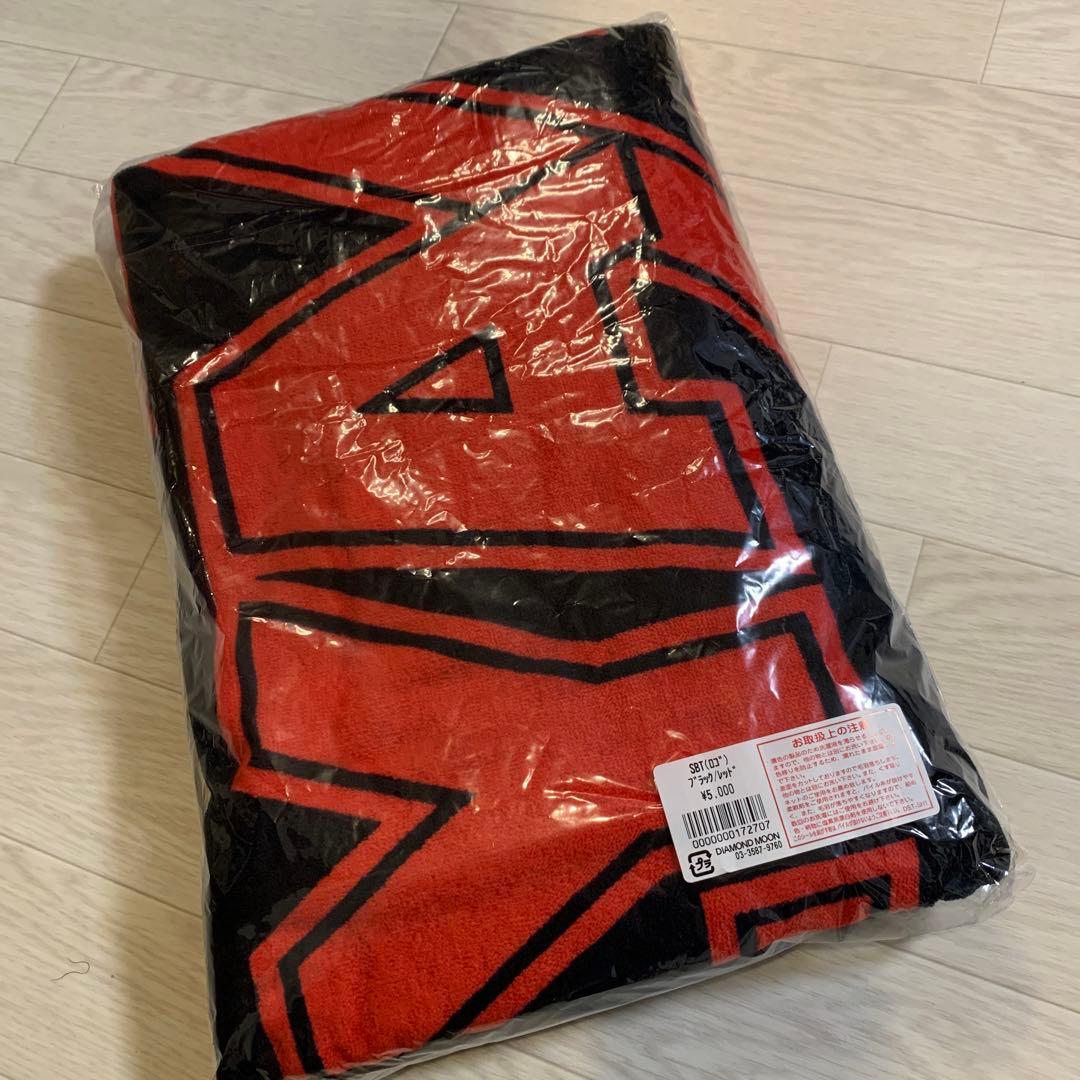 未使用 矢沢永吉 YAZAWA ビーチタオル 黒赤 diamond moon - メルカリ