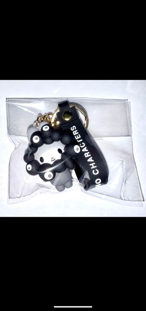 ペインさん専用　シナモンロールカラビナ　黒ミャクミャクマイメロ