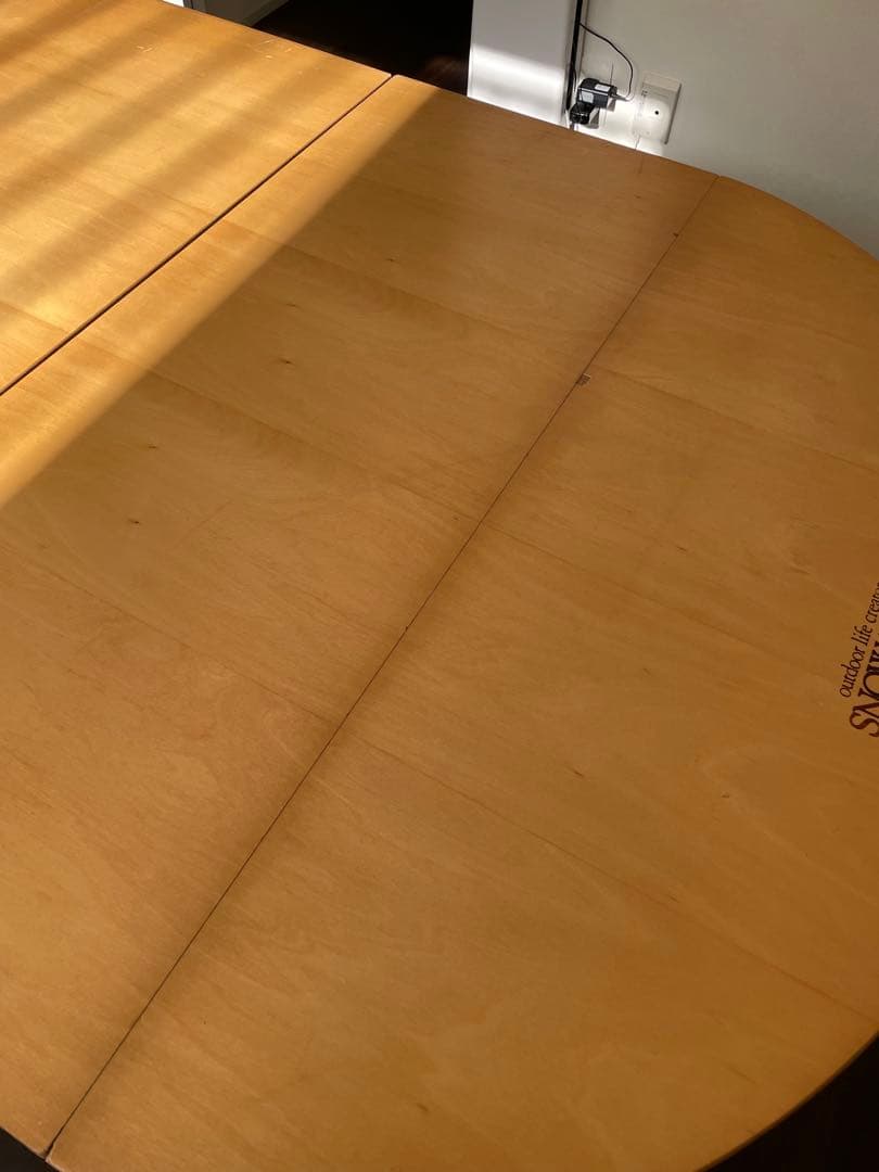 スノーピーク 折りたたみテーブル 円形　キッチンテーブル