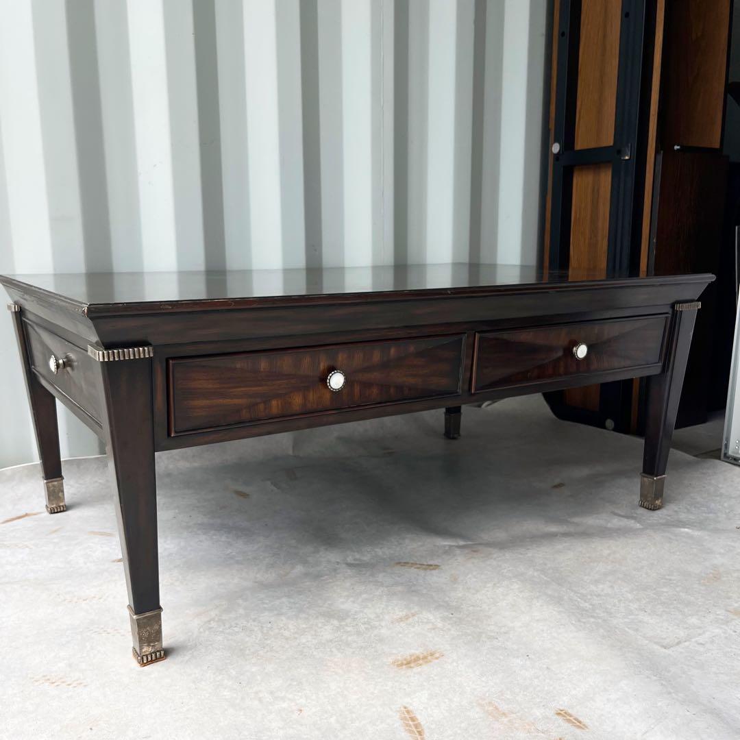 取付無料！メートランドスミス おしゃれアンティーク引き出し付きローテーブル✨