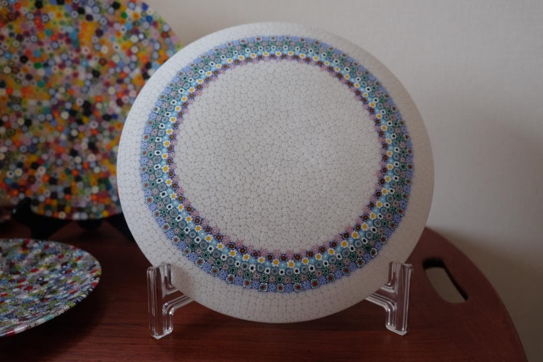 ベネチアンガラス ミルフィオリ 江波冨士子 茶碗 舩木倭帆/黒木国昭/藤田喬平