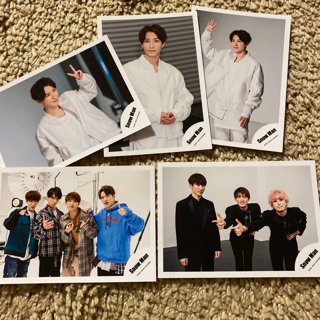 美品】 SnowMan 渡辺翔太 公式写真 5枚セット - メルカリ