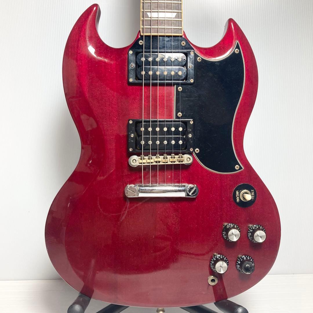 TOKAI SG エレキギター レッド シリアル7桁 - メルカリ