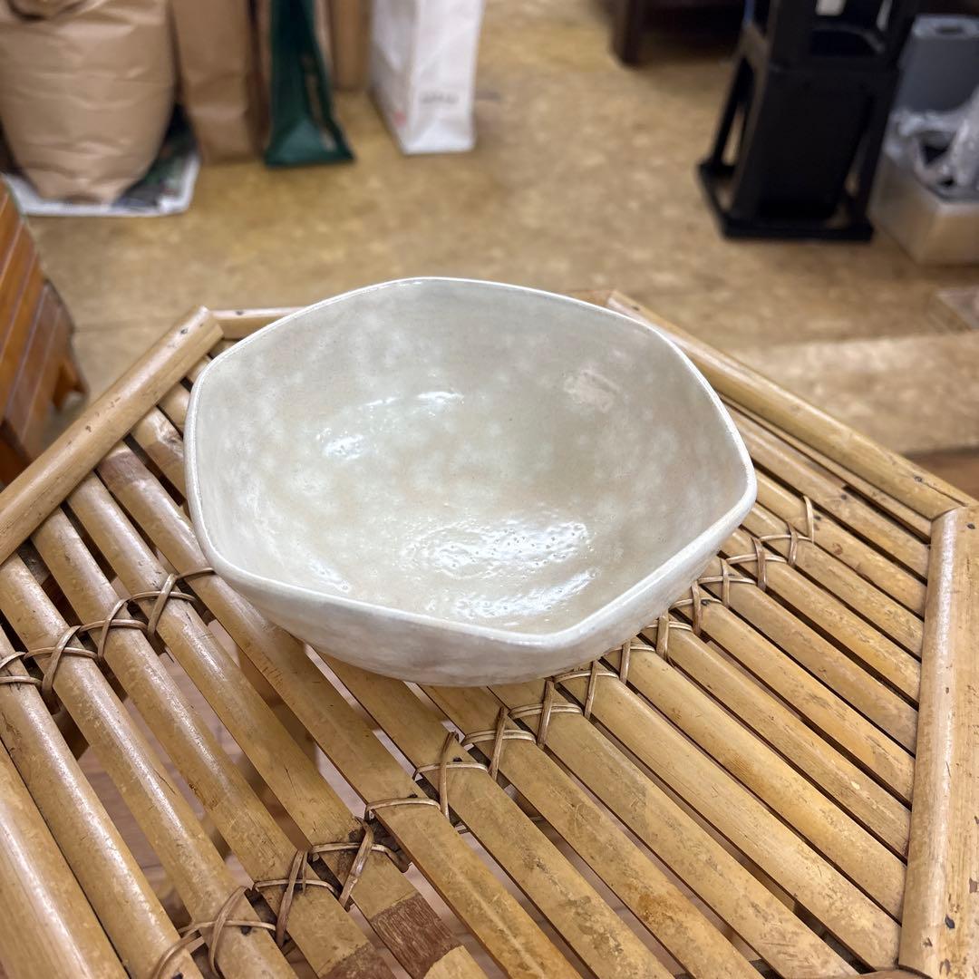 【名工】萩焼 抹茶碗 岡田裕（晴雲山）山口県指定無形文化財保持者 専用箱・栞付