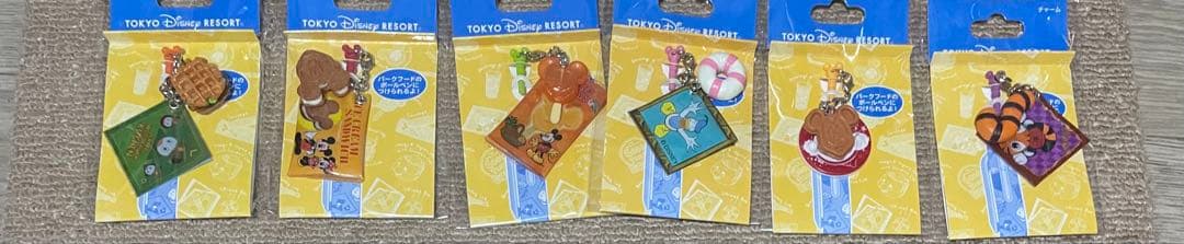 ディズニー　パークフード　ストラップ　チャーム