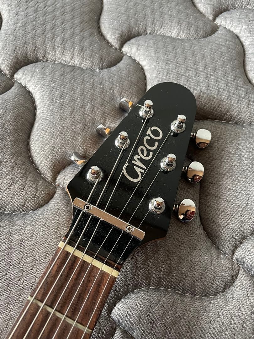 フライングVスタイル エレキギター ブラック