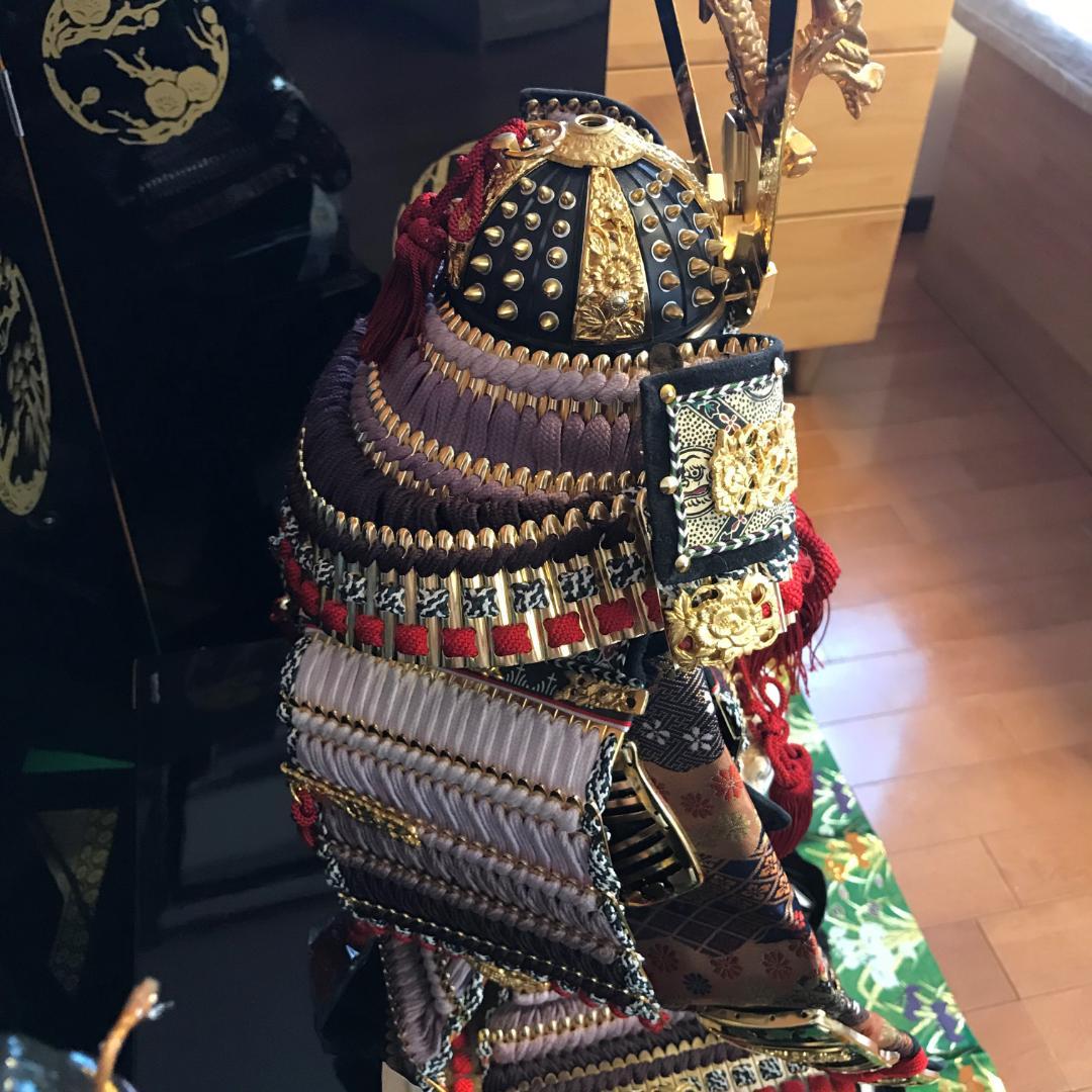 端午の節句☆彡鎧兜平飾りセット　①鎧兜