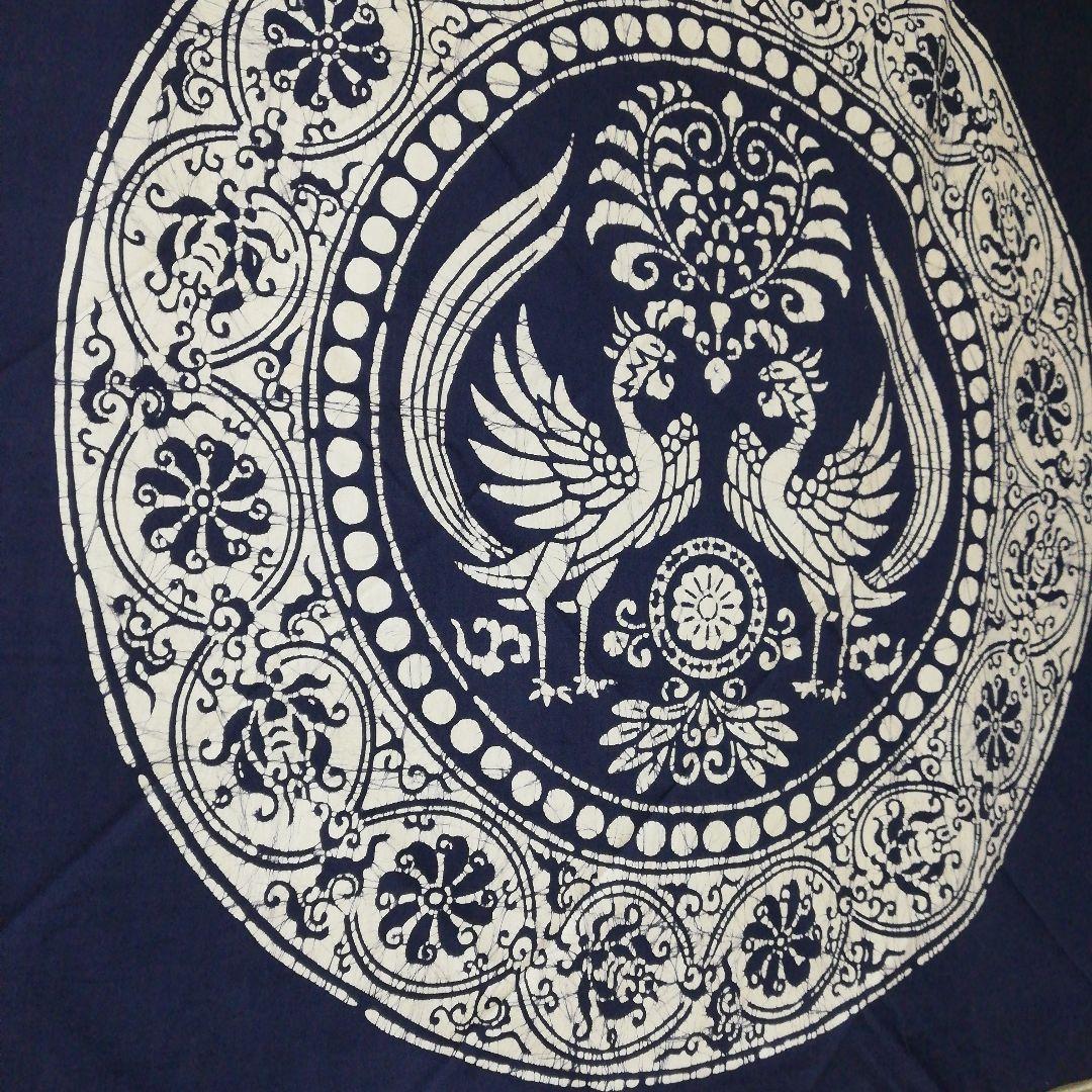 鳳凰　風呂敷　未使用品なので畳シワあります　ロウケツ染　伝統工芸品　値下げ無し