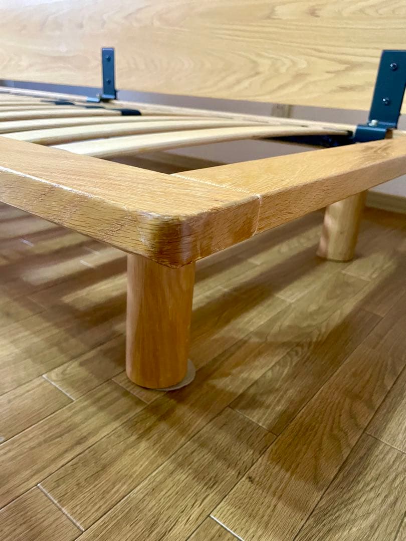 無印良品 【廃盤】ソファベッド ベージュ オーク