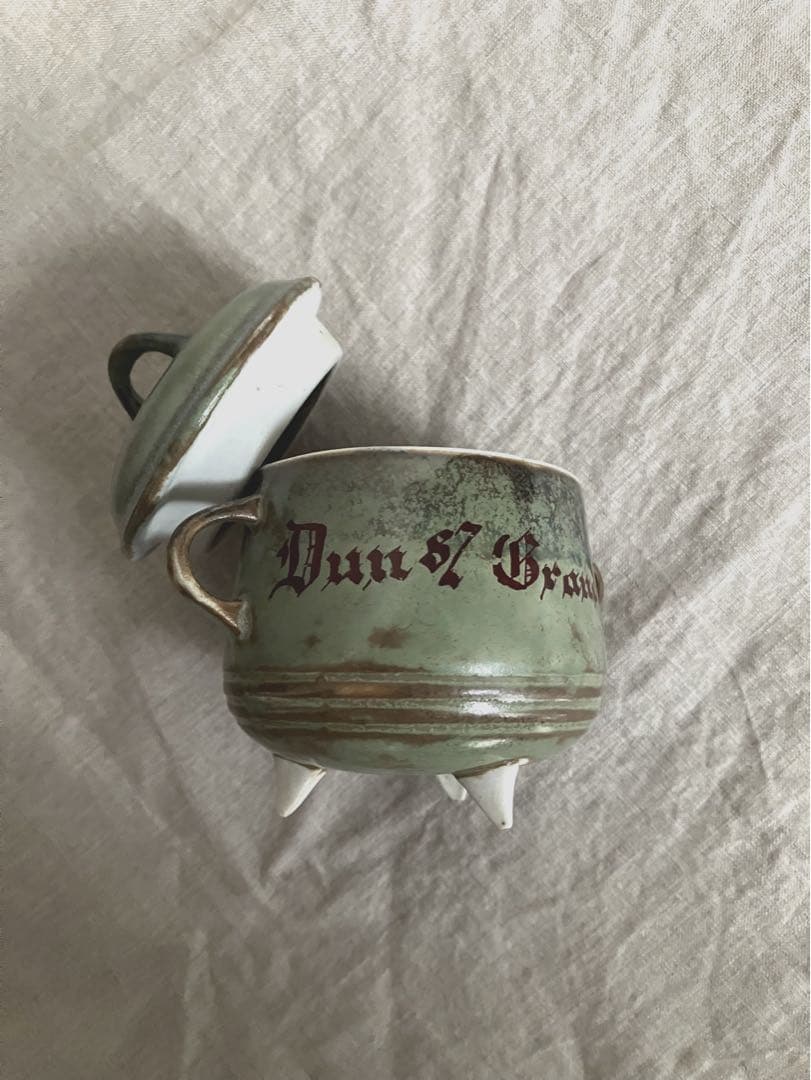 フランスアンティーク　ポ・ア・クレーム ドイツ　ブロカント　キャニスター