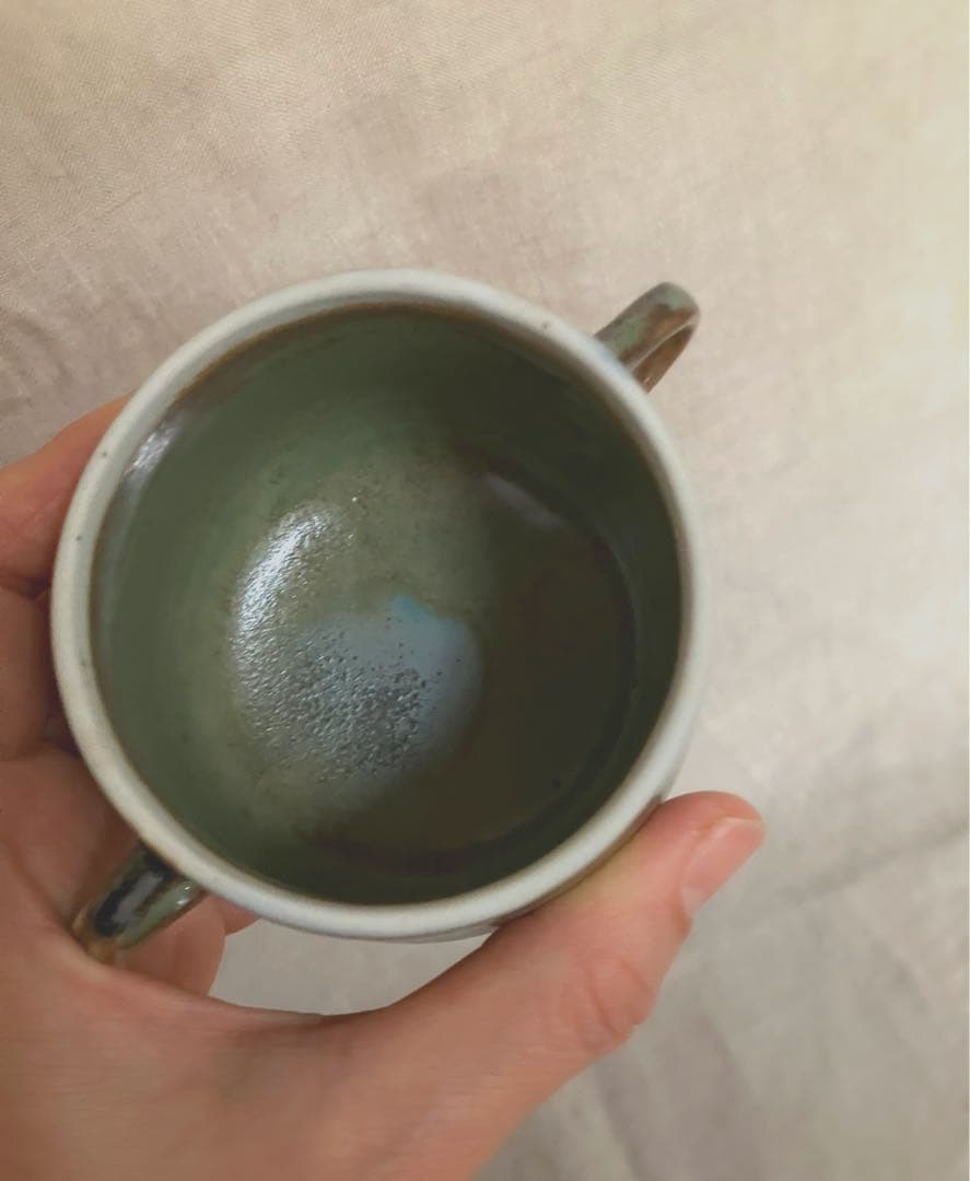 フランスアンティーク　ポ・ア・クレーム ドイツ　ブロカント　キャニスター