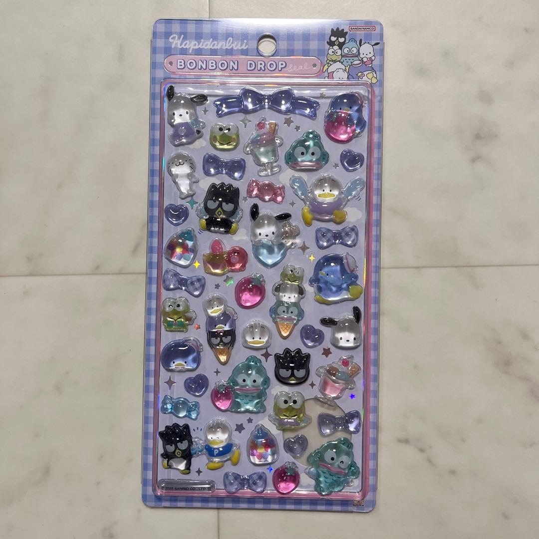 ボンボンドロップシール サンリオ第二弾 正規品 コンプリート 8枚 新作