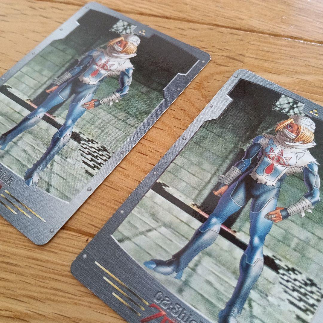 ゼルダの伝説　時のオカリナ　シーク　カードダス