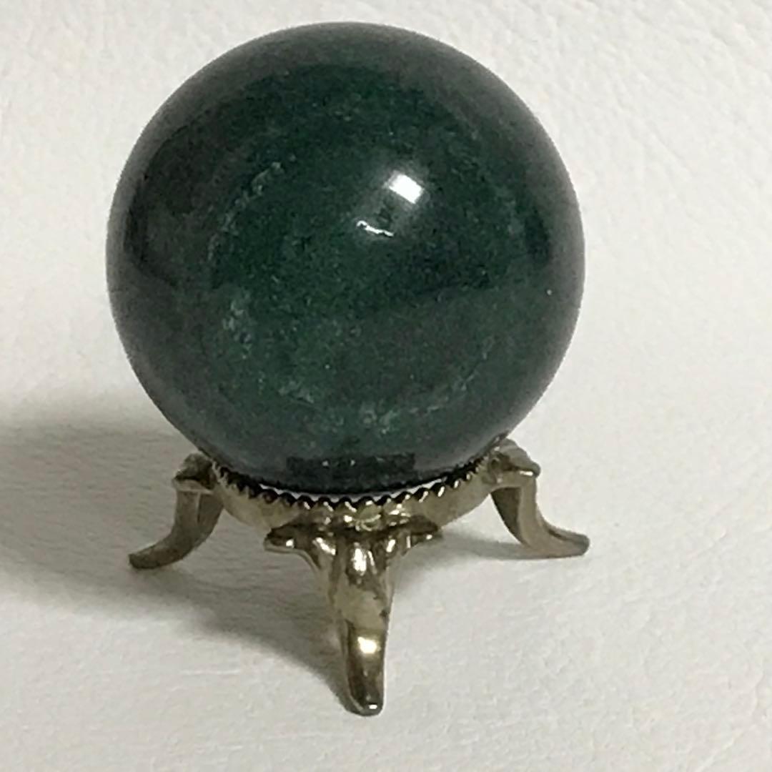 グリーンアベンチュリン 丸玉 直径40㎜ コレクション品