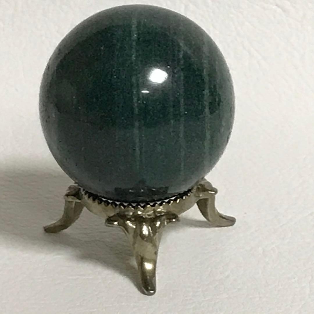 グリーンアベンチュリン 丸玉 直径40㎜ コレクション品