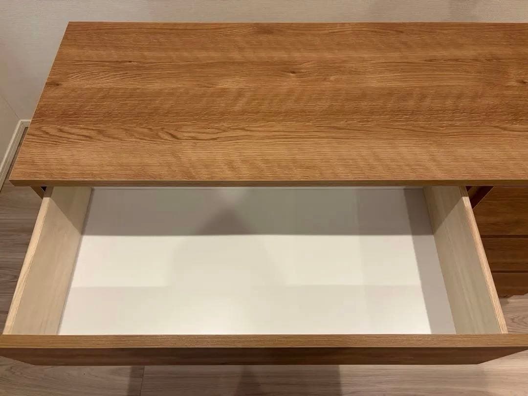 [幅120] LOWYA ローチェスト シャビーナチュラル 2024年製 完成品