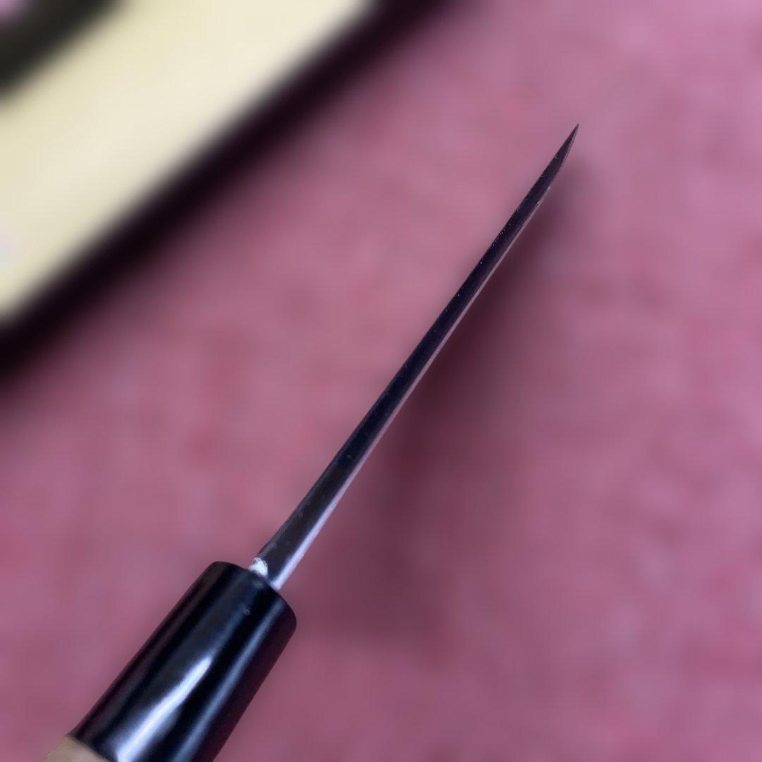 白ニ鋼　うなぎ裂き包丁　120㎜ 4寸