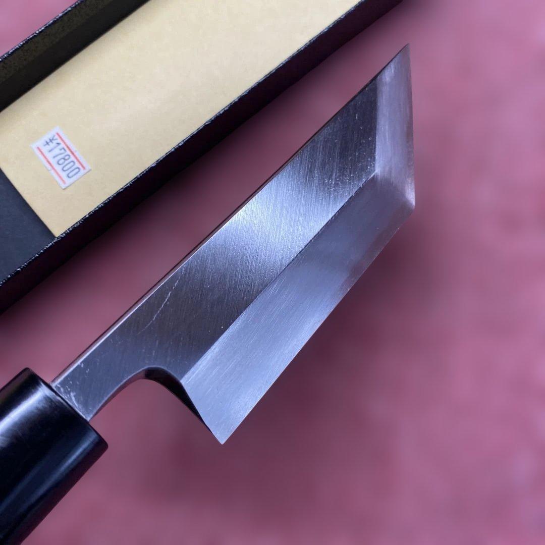 白ニ鋼　うなぎ裂き包丁　120㎜ 4寸