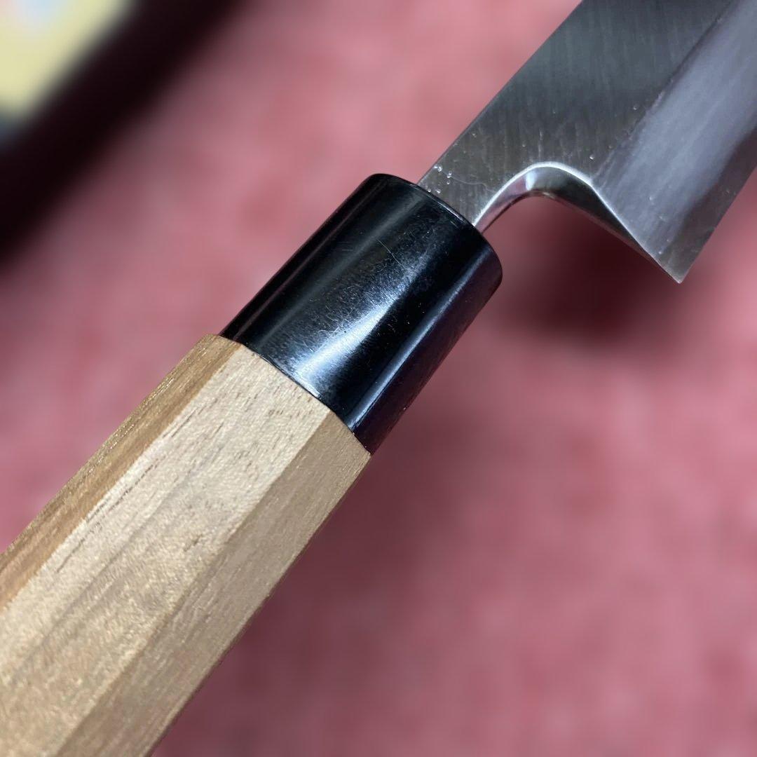 白ニ鋼　うなぎ裂き包丁　120㎜ 4寸