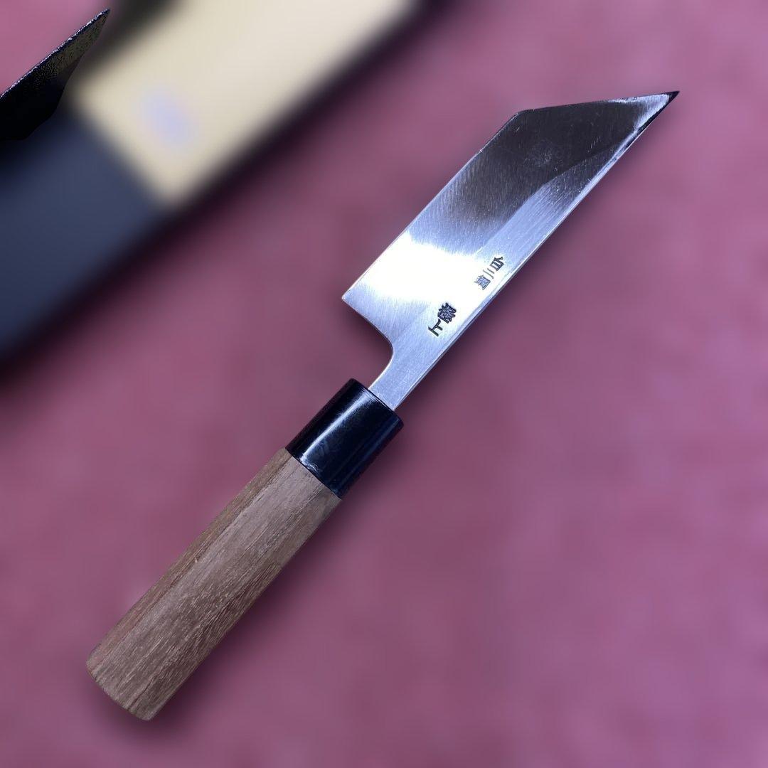 白ニ鋼　うなぎ裂き包丁　120㎜ 4寸
