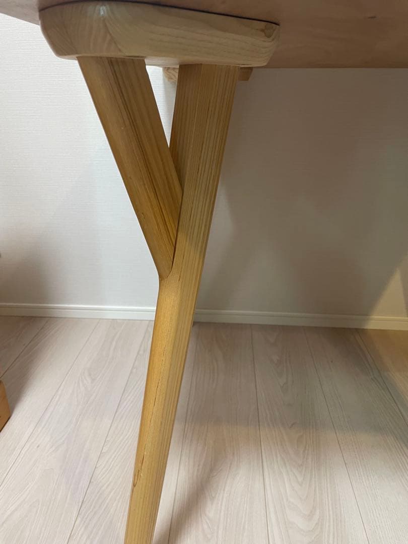 【天然木】北欧モダンデザインダイニングテーブル《ILALI》イラーリ