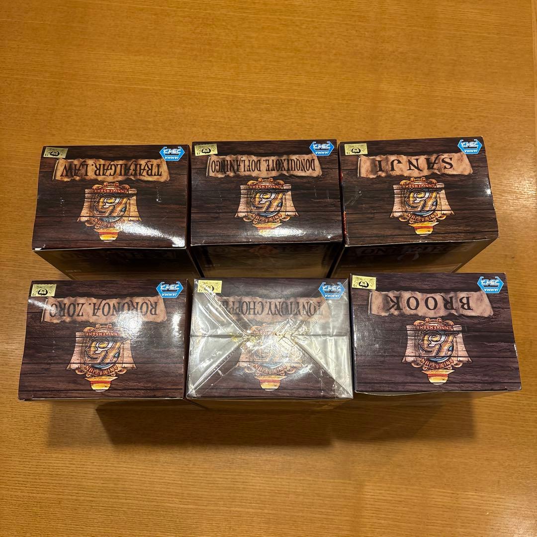 ワンピース DXF 15TH EDITION 人気6種 新品未開封セット‼️