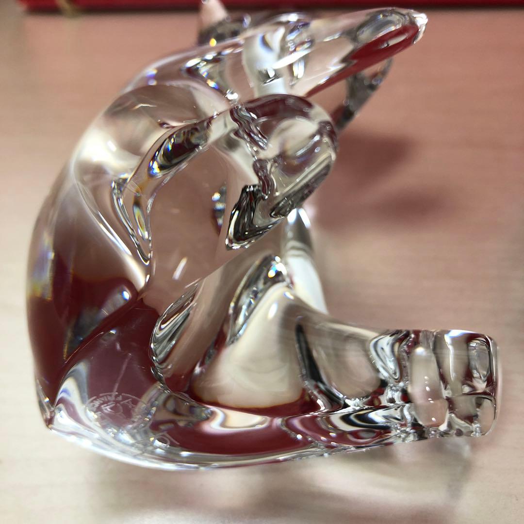 バカラ　親子　クマ　フィギュアリン　美品