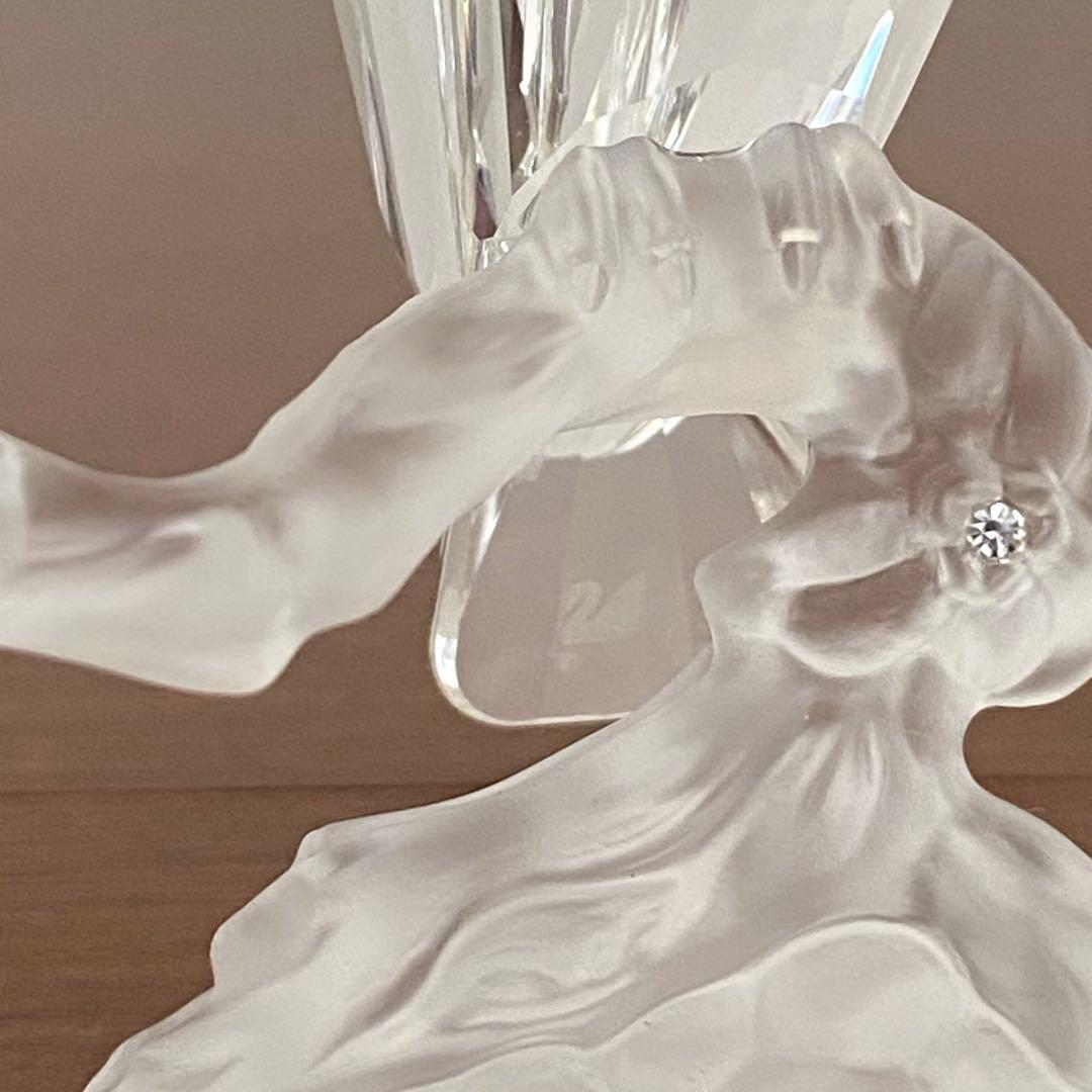 SWAROVSKI スワロフスキー クリスタル バタンインコ 置物