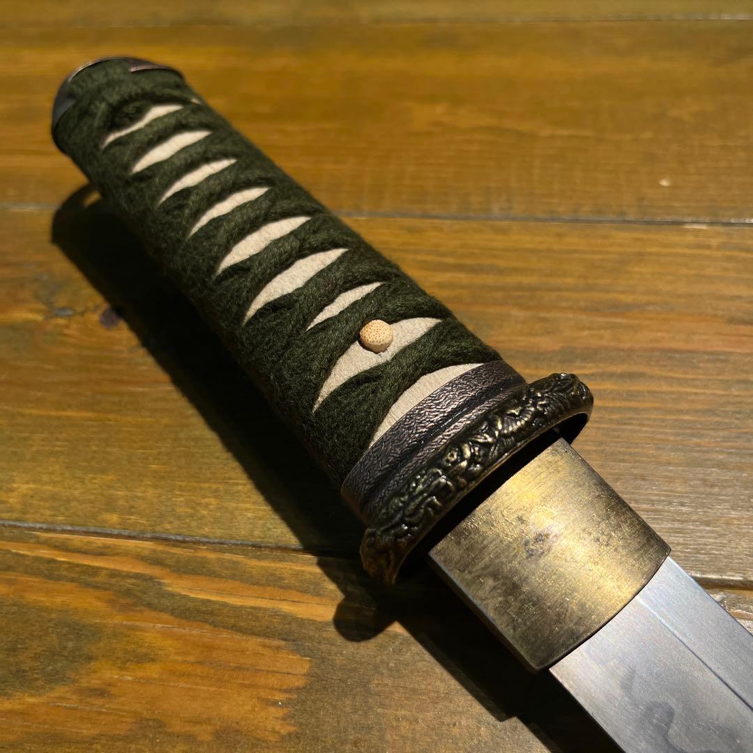 日本刀残欠クラフトナイフNo.20無銘 拵 - メルカリ