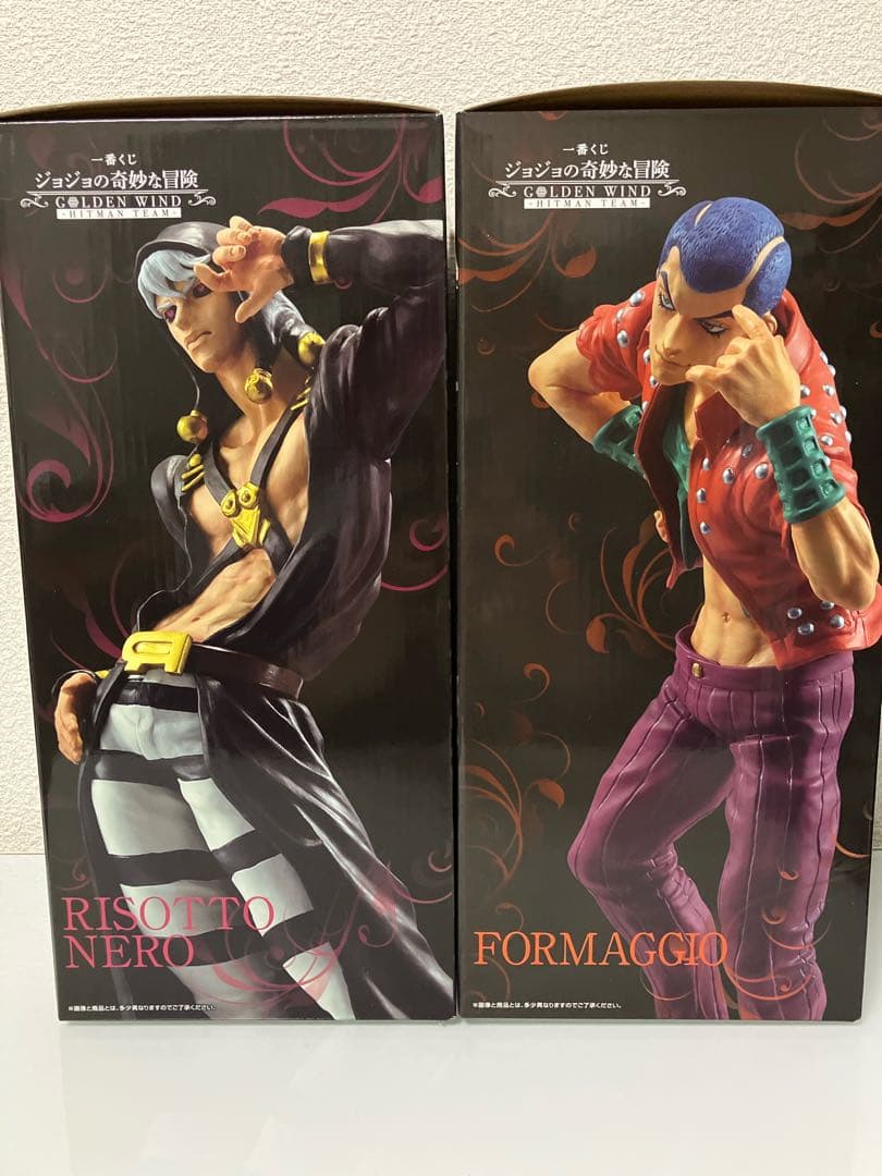 新品 ジョジョ 一番くじ A賞リゾット・ネエロ F賞ホルマジオ
